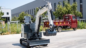 Remorque pour excavatrice à charge lourde, remorque pour mini-excavatrice de 1,0 tonne pour le transport d'excavatrices - Product Image 4