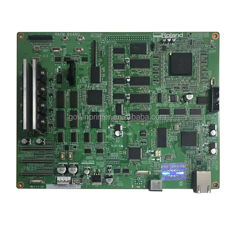 eco solvent printer spare parts origin used assy motherboard for roland rf640