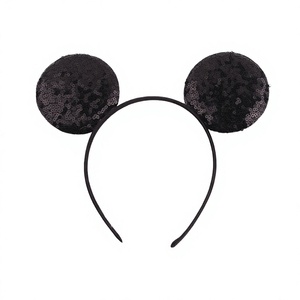 Diademas Infantiles Ziming de Alta Calidad, con Lentejuelas de Doble Cara, Efecto Bordado de Dibujos Animados, Arcoíris Multicolor, Lindas Diademas para Fiestas - Product Image 2