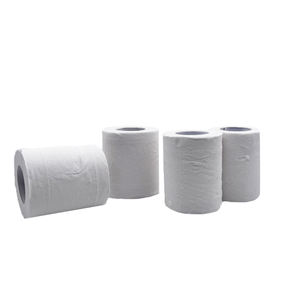 Virgin Wood Pulp Recycle Wood Pulp Roll Toilet <b>Paper</b> Bathroom <b>Tissue</b> <b>Paper</b> Roll - Product Image 2