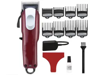 Hot Selling Hair Clipper Gold Clippers Barber Professional Hair Trimmer Clippers with Charging Base