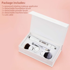 Pinceau de beauté pour le visage, outils cosmétiques, pinceau de maquillage, mélangeur AUTO Cosmetics, 3 vitesses, recharge automatique, outils de maquillage - Product Image 3