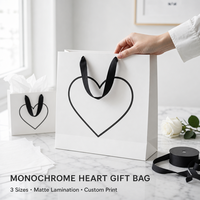 Recyclable Classic Kraft Paper Bags for Clothing & Shoes with Twisted Rope Handle