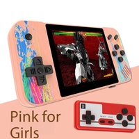 Nueva Consola de Juegos Portátil G3, Modo Paisaje, Retro Arcade, Un Jugador o Dos Jugadores, 800 en 1, Pantalla Grande de 35 Pulgadas, Conexión por Cable