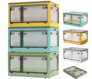 <span class=keywords><strong>Moda</strong></span> Design moderno scatola portaoggetti in plastica trasparente guardaroba vestiti trapunta giocattoli per bambini scatola di immagazzinaggio libri snack - Product Image 1