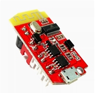 CT14 Micro 4.2 carte amplificateur de puissance numérique 5VF 5W + 5W carte d'ampli de puissance compatible Bluetooth pour bricolage boîte de son haut-parleur réaménagement