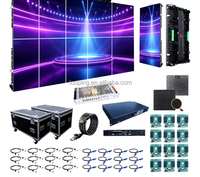 Système complet d'affichage LED 6m x 3m, panneaux P2.6-P4.81, 500mm x 1000mm, toile de fond intérieure/extérieure, résolution 8K, étanche IP65