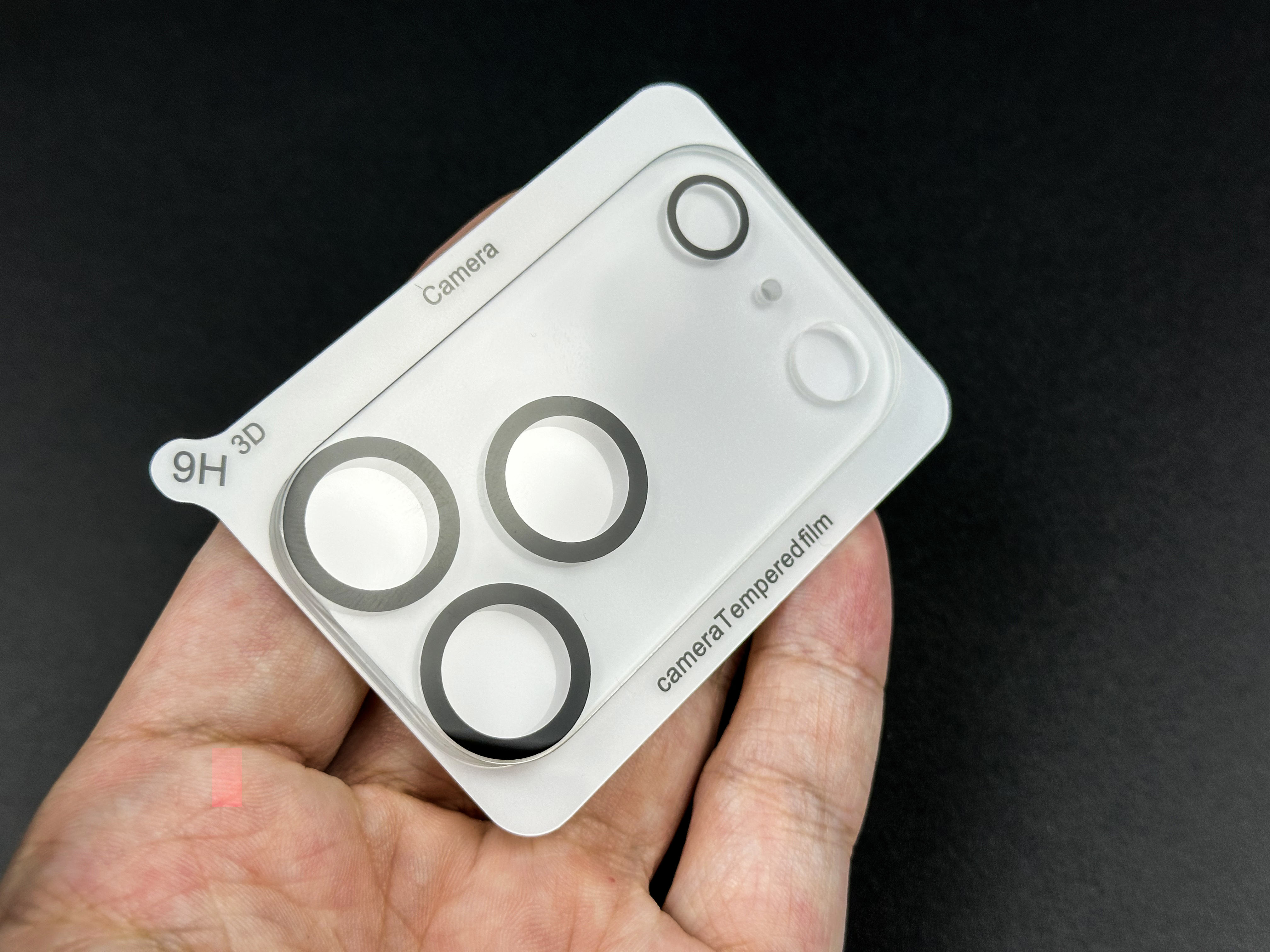 Protezione per obiettivo della fotocamera in acrilico