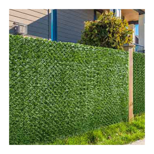 Rollo de Cerca <span class=keywords><strong>Artificial</strong></span> de Césped Sintético Verde para Protección de Privacidad en Exteriores, Gran Venta de Linwoo - Product Image 1