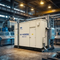 Armoire de sous-station compacte sèche de type boîtier métallique 10 kV à haute sécurité, protection complète du circuit, puissance industrielle, IP53