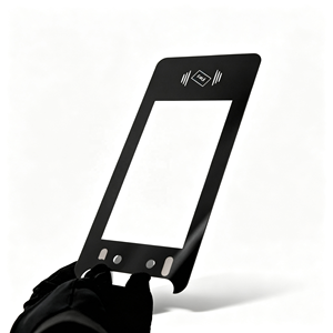 Cadre de lecture de carte d'identité personnalisé en usine, panneau de capteur RFID, fenêtre en PVC/PET, adhésif, sérigraphié - Product Image 4