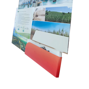 Dossier <span class=keywords><strong>de</strong></span> présentation personnalisé <span class=keywords><strong>de</strong></span> taille A4 A5 A6 <span class=keywords><strong>de</strong></span> papier épais écologique d'usine <span class=keywords><strong>de</strong></span> la Chine avec des poches - Product Image 6