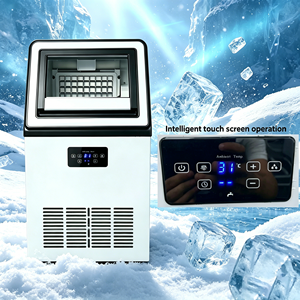 Máquina de Hielo Industrial Comercial <span class=keywords><strong>Bajo</strong></span> Mostrador, Mini Máquina Automática para Hacer Bloques de Hielo Congelado, 30-200 kg, Cubos Completos, Enfriamiento por Aire - Product Image 6