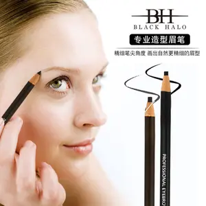 Gray Private Label Waterproof Permanent Wooden Eyebrow Pencil Makeup Eyebrow Products