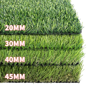Fournisseur chinois JS Grass Producer, tapis décoratif en <span class=keywords><strong>gazon</strong></span> synthétique vert, <span class=keywords><strong>gazon</strong></span> artificiel pour jardin, cour, toit - Product Image 1