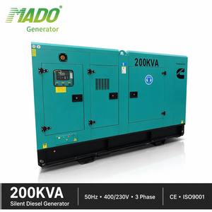 <span class=keywords><strong>Grupo</strong></span> Electrógeno <span class=keywords><strong>de</strong></span> Respaldo Confiable <span class=keywords><strong>de</strong></span> 160kw/200kva/300kva/350kva, Silencioso, 50Hz, Generador Diésel Industrial con ATS para Construcción - Product Image 1