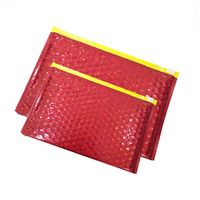 Sac en Mylar laminé Sac à bulles à fermeture éclair Sac à bulles cosmétique pour soins de la peau