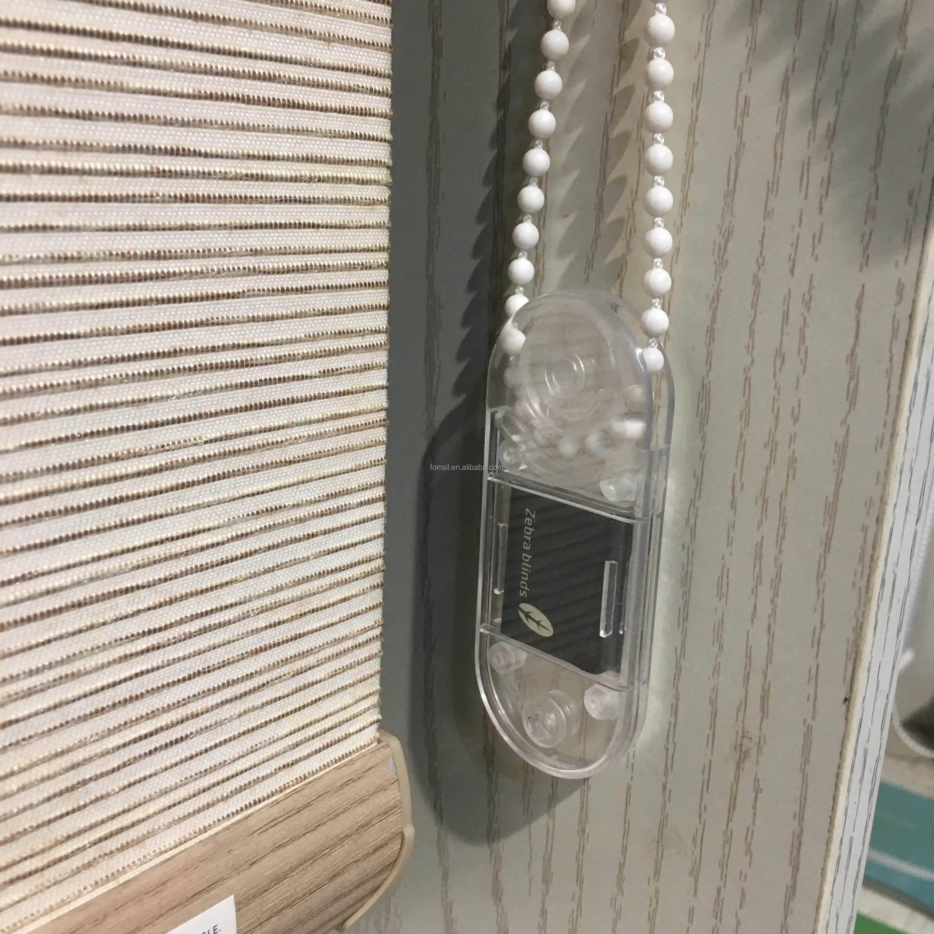 Clip de dispositivo de seguridad para niños, cadena de CSH-01 transparente y clip de amarre para persianas enrollables/romanas/venecianas/verticales