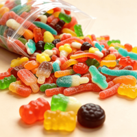 Yoloduck Fabriek Spot Stock Snoepjes Halal Gummy Candy Bulk Op Maat Gemaakte Gummy Candy