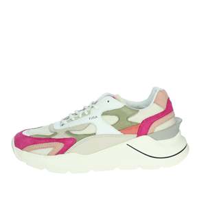 วันที่ รองเท้าผ้าใบผู้หญิงรุ่น W401-FG-CO-WF สีขาว-ชมพู ดีไซน์ทันสมัย - Product Image 1