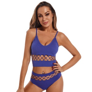 Conjunto de Lencería Sexy de Dos Piezas para Mujer, de Red, de Talle Bajo, Sin Costuras, Transpirable, Desechable, Ecológico, Atuendo de Stripper - Product Image 6