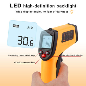 Hochtemperatur-Reparatur werkzeug Home Kitchen Industry Optimales Auto-Infrarot-<span class=keywords><strong>Thermometer</strong></span> Kunststoff material OEM & ODM unterstützt - Product Image 5