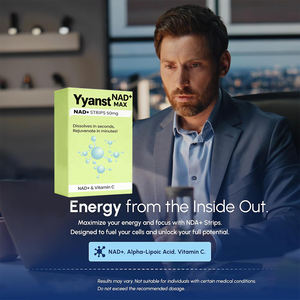Tiras Orales de NAD Sin Azúcar para Energía y Concentración, con Vitamina C, de Disolución Rápida, Empaque Personalizado para Adultos, Soporte OEM/ODM - Product Image 2