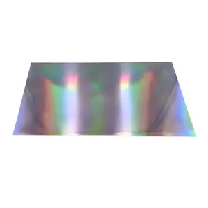 Holographic 3D Rainbow PVC Plastic Printing Sheet für Business Card