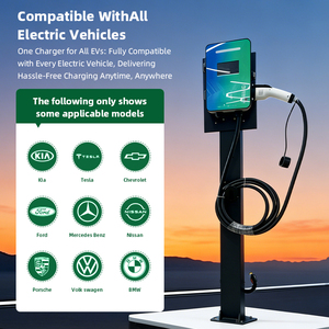 Station de recharge pour voitures amppal, station de recharge pour voitures 7 kW, chargeur pour véhicules électriques - Product Image 4