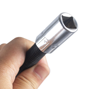 Yunbei Yb Flexible <b>Extension</b> Rod 1/4 In Hexagon <b>Socket</b> Drive Tool Steel Auto Repair Hand Tool - Product Image 4