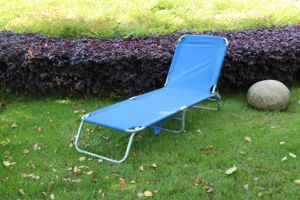 Chaise longue pliante 3-en-1 réglable pour extérieur, chaise de plage pour piscine, camping et voyage - Product Image 3