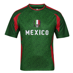 <span class=keywords><strong>Camiseta</strong></span> de poliéster al por mayor para aficionados a torneos de fútbol, con logo personalizado, sublimación completa, ropa de apoyo para equipos de fútbol, <span class=keywords><strong>camiseta</strong></span> de secado rápido - Product Image 4