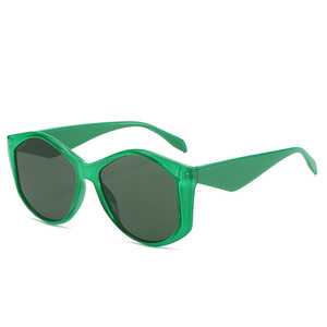 <b>Large</b> <b>Frame</b> Irregular Color Sun Glasses Men and Women Custom Sunglasses 2023 UV400 - Product Image 6