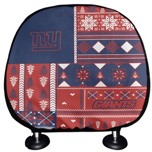 Sarung bantal mobil New York Giants kustom 32 nflteam Fan sarung bantal mobil berkualitas tinggi penutup sandaran kepala kursi mobil - Product Image 4