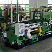 Machine de presse d'extrusion en aluminium facile à utiliser Moteur en acier Stable Digital PLC Gearbox Gear Used Core Bearing