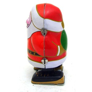 Creative <strong>Santa</strong> Claus <strong>Robot</strong> Collectible Toy Creative Gift Tinplate Wind-up Toy Funny Decoration Ornament - Product Image 5