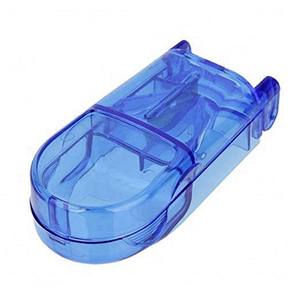 Organizador de pastillas con cortador-Divisor de división de tabletas de medicina con contenedor de pastillas - Product Image 5