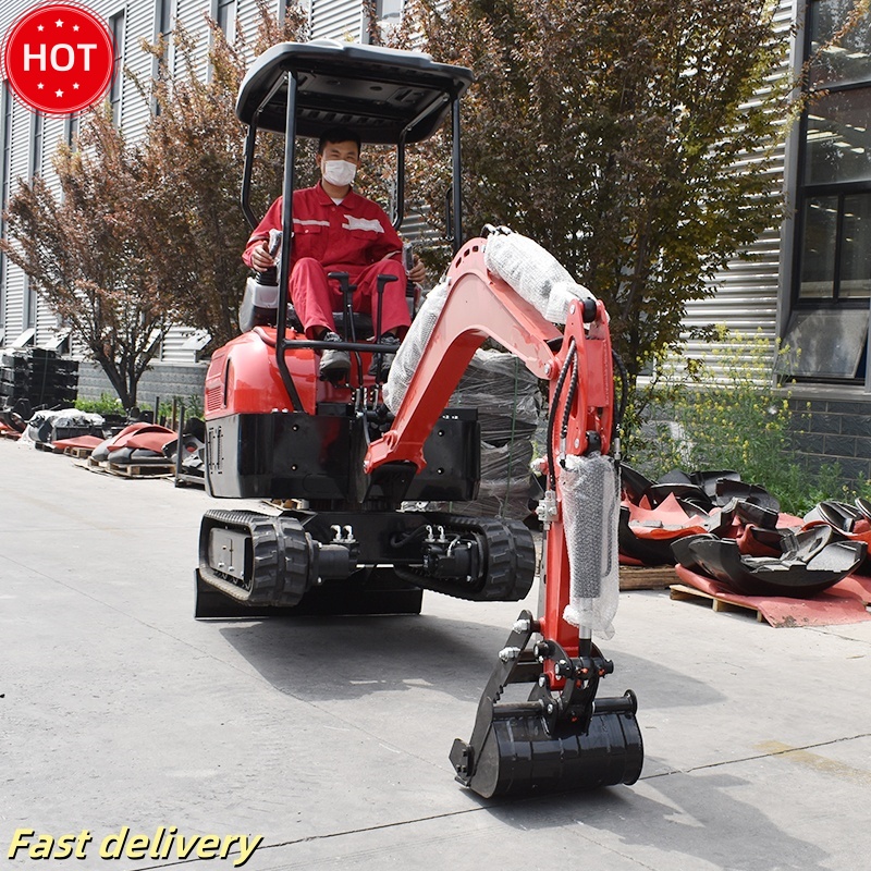 Multi-Functional 2000kg Crawler Type Mini Digger With Wide Application for Agriculture Digging and Material Handling Excavator