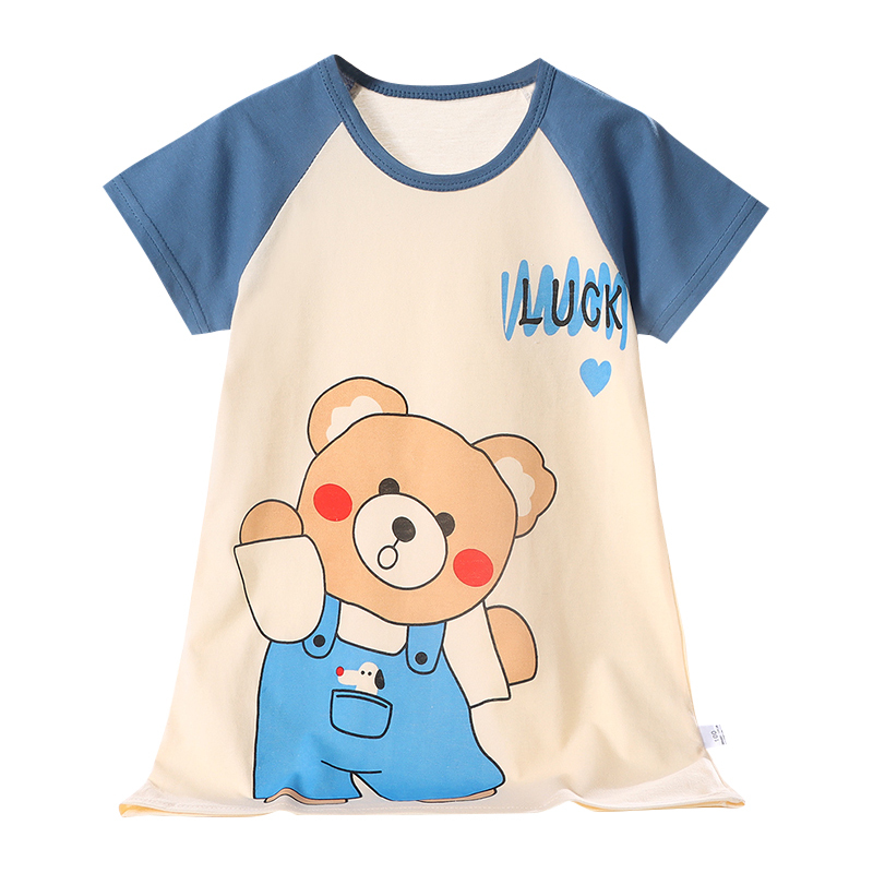 2022 Summer Cotton Pajamas for Girls