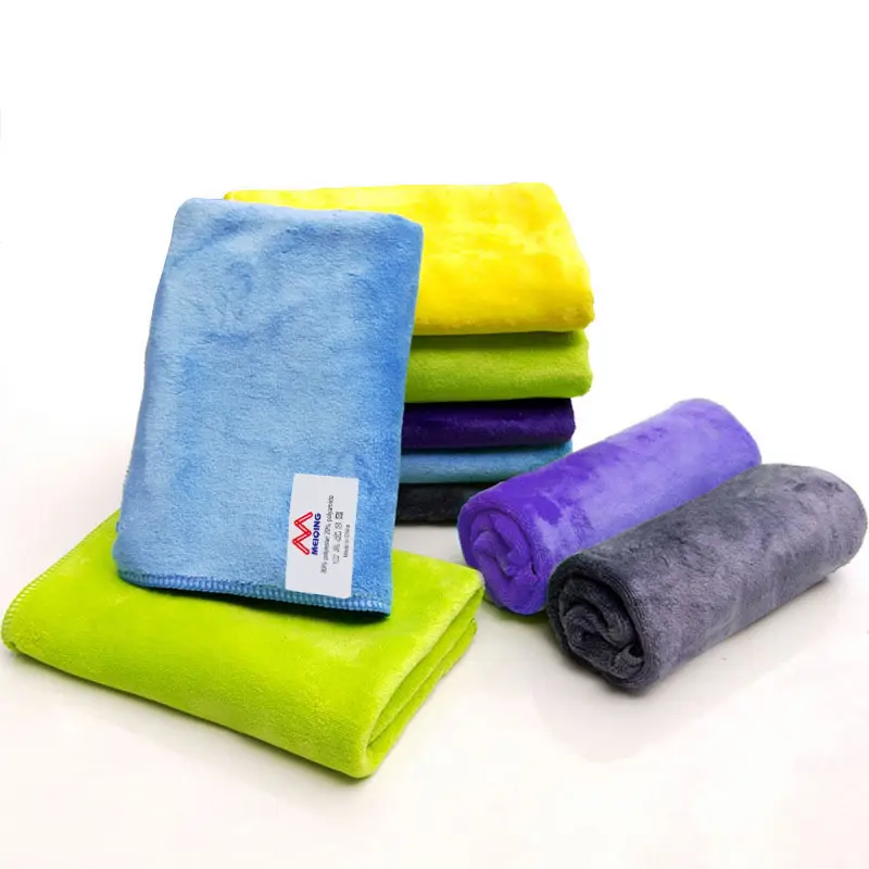 बहुउद्देशीय माइक्रोफाइबर सुखाने कार देखभाल तौलिया सुपर सॉफ्ट माइक्रोफाइबर सफाई कपड़ा