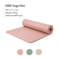 Accesorios de Yoga y Pilates, Tapete de Yoga Morandi de TPE, Cuero PU, NBR, Color Personalizado OEM, Tapete de Fitness Estético para Estudio de Pilates
