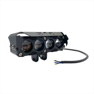 Fábrica 4 lentes <span class=keywords><strong>Led</strong></span> niebla/luz de conducción Super brillante faro para motocicleta Coche - Product Image 6