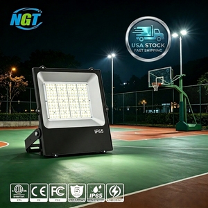 Projecteur LED 300W 240W en stock aux États-Unis, certifié ETL DLC IP65, éclairage extérieur pour stades et zones, 100-277V, garantie 5 ans - Product Image 1