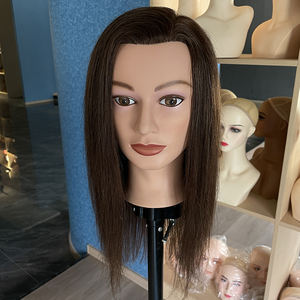 100% 真人发廊练习理发师训练头人体模型假人娃娃人体模型头 - Product Image 2