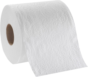 Carta Igienica <span class=keywords><strong>WC</strong></span> di Grado Standard 100% Qualità Superiore, 2 Veli, Morbida, in Pura Polpa di Legno, Bianca, Confezionata - Product Image 1