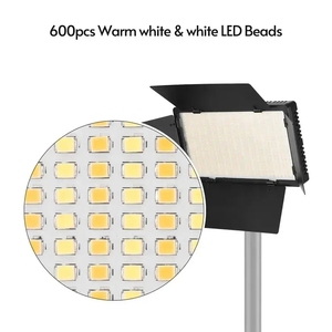 U800 50w 1120 perles led panneau lumineux vidéo photo studio photographie lampe <span class=keywords><strong>grange</strong></span> porte ra95 3200-5600k u600 - Product Image 2