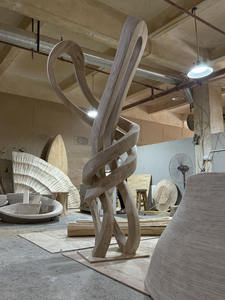 Una Decoración de Piso Súper Atractiva y de Forma Irregular. La Textura del Madera en Sí Mismo le da un Sentido de Profundidad. - Product Image 2