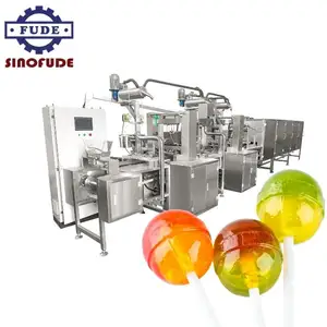 Lollipop Manufacturing Machines Automatic Ball Lollipop Candy Making Machine 3D Lollipop Production Line