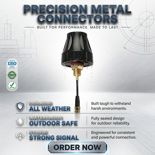 High Gain Waterproof Screw Mount 698-2700mhz Omnidirectional Outdoor Cellular GSM 2.4G WIFI 3G 4G LTE 5G Antenna