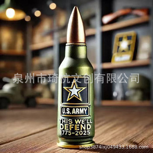 Adorno de Bala del USMC, Recuerdo del Aniversario 2025, Decoración de Escritorio de Resina, Regalo - Product Image 3